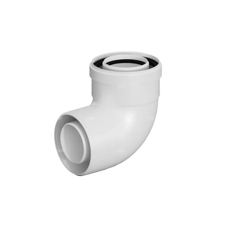 Wyjątkowa oferta PP-PP kolano koncentryczne 87 st. DN110/160mm z uszczelką [EPDM]